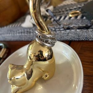 Lois Hill, sterling silver, three piece ring set!